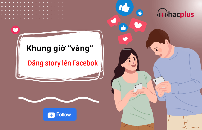 khung gio vang dang story facebook nhieu nguoi xem