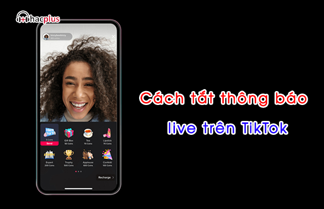 cách tắt thông báo livestream trên tiktok