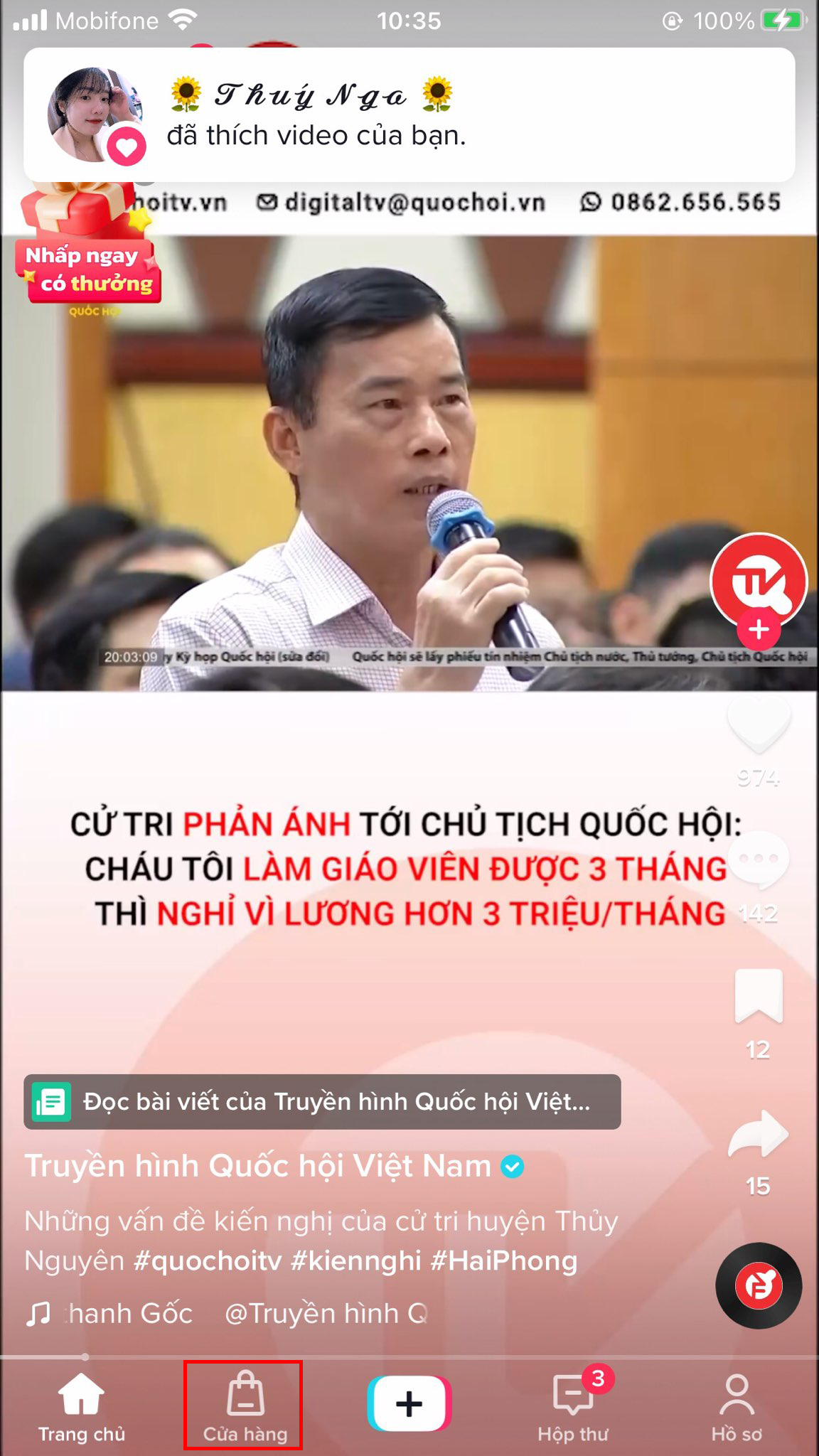 Cách thêm sản phẩm vào giỏ hàng trên TikTok