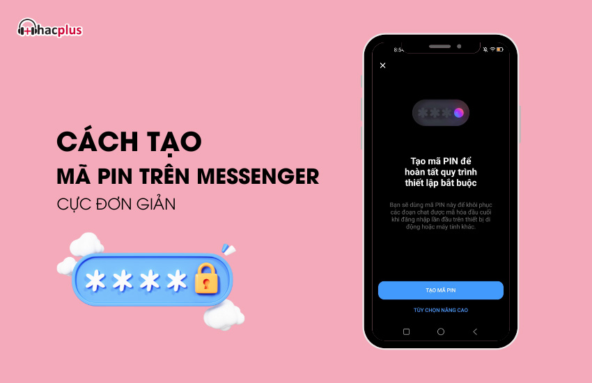 Cach tao ma pin tren Messenger