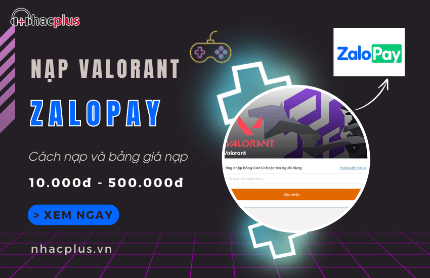 gia nap valorant zalopay